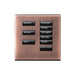 Lutron International Square SeeTouch Keypad (Non-Insert)