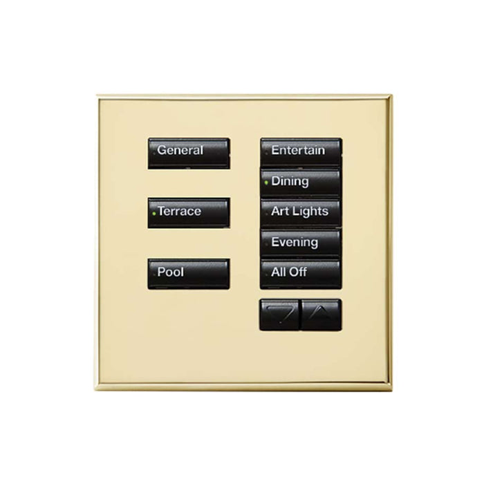 Lutron International Square SeeTouch Keypad (Non-Insert)