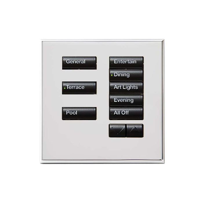 Lutron International Square SeeTouch Keypad (Non-Insert)