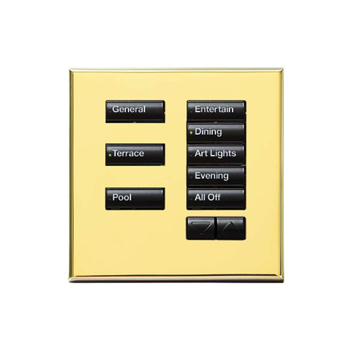 Lutron International Square SeeTouch Keypad (Non-Insert)