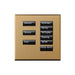 Lutron International Square SeeTouch Keypad (Non-Insert)