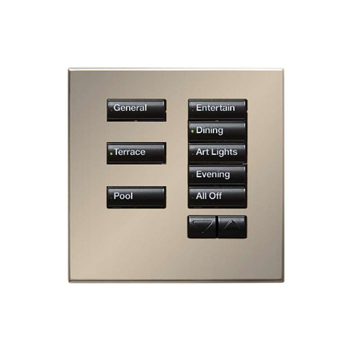 Lutron International Square SeeTouch Keypad (Non-Insert)