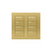 Lutron Square Palladiom Lighting & Shading Keypad (2-Column, 4-Button)