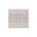 Lutron Square Palladiom Lighting & Shading Keypad (2-Column, 4-Button)