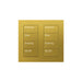 Lutron Square Palladiom Lighting & Shading Keypad (2-Column, 4-Button)