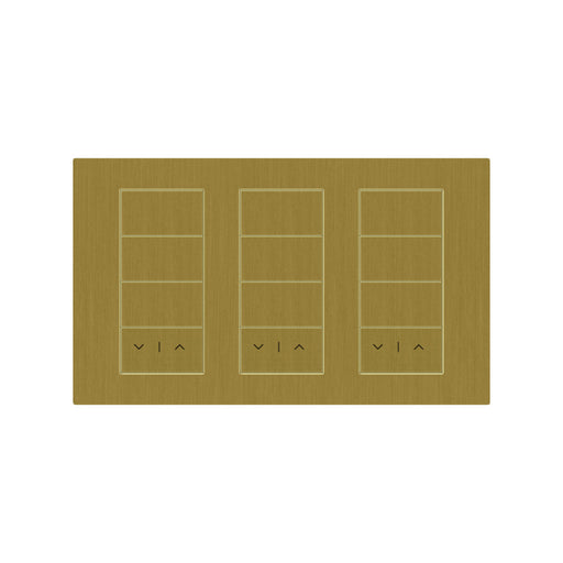 Lutron Square Palladiom Lighting & Shading Keypad (3-Column)