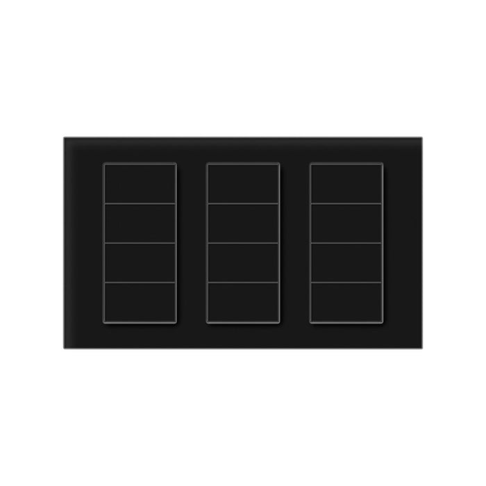 Lutron Square Palladiom Lighting & Shading Keypad (3-Column, 4-button)