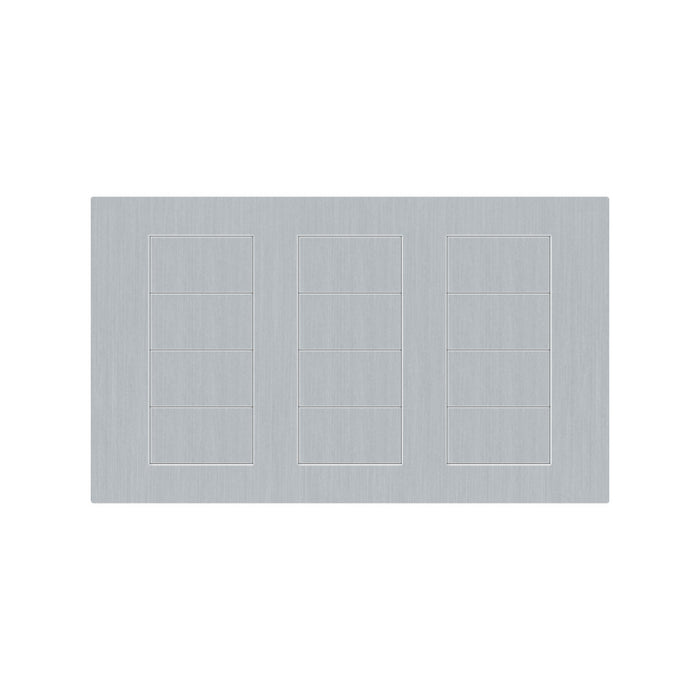 Lutron Square Palladiom Lighting & Shading Keypad (3-Column, 4-button)