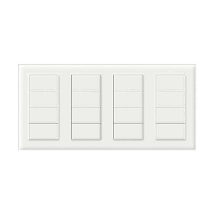 Lutron Square Palladiom Lighting & Shading Keypad (4-Column)