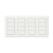 Lutron Square Palladiom Lighting & Shading Keypad (4-Column)