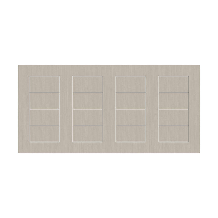 Lutron Square Palladiom Lighting & Shading Keypad (4-Column)