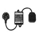 Lutron RRK-P20-240F-BL RF power module in black finish, 240V panel-mount device for HomeWorks QS lighting control systems