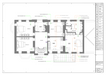 CAD drawing of a residential smart home design featuring lighting zones, AV system integration, security components, and automation control layout