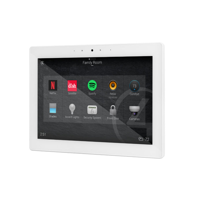 Control4 T4 Series 8-inch In-Wall Touch Screen (POE)
