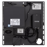 Rear view of Crestron Flex UC-M50-Z tabletop video conferencing system for medium Zoom Rooms