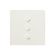 Lutron Alisse Lighting & Shading Wall Keypads (1-Column, 3-Button)