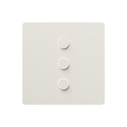 Lutron Alisse Lighting & Shading Wall Keypads (1-Column, 3-Button)