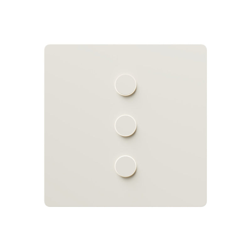Lutron Alisse Lighting & Shading Wall Keypads (1-Column, 3-Button)