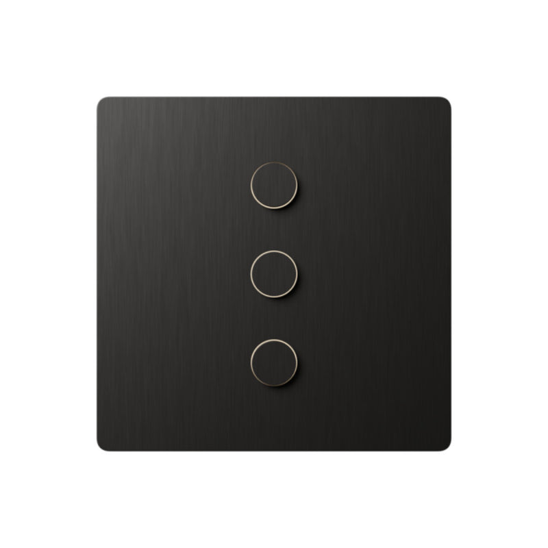 Lutron Alisse Lighting & Shading Wall Keypads (1-Column, 3-Button)