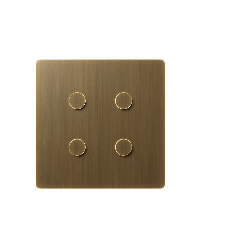 Lutron Alisse Lighting & Shading Wall Keypads (2-Column, 2-Button)