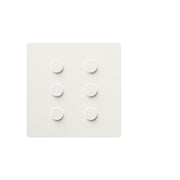 Lutron Alisse Lighting & Shading Wall Keypads (2-Column, 3-Button)
