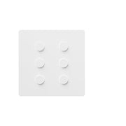 Lutron Alisse Lighting & Shading Wall Keypads (2-Column, 3-Button)