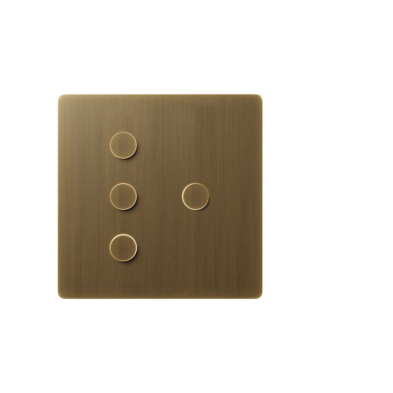 Lutron Alisse Lighting & Shading Wall Keypads (2-Column, 3 -Button / 1-Button)