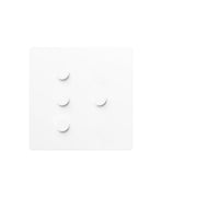 Lutron Alisse Lighting & Shading Wall Keypads (2-Column, 3 -Button / 1-Button)