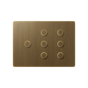 Lutron Alisse Lighting & Shading Wall Keypads (3-Column, 1-Button/3-Button)