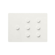 Lutron Alisse Lighting & Shading Wall Keypads (3-Column, 1-Button/3-Button)