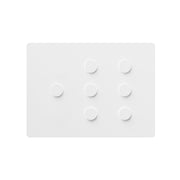 Lutron Alisse Lighting & Shading Wall Keypads (3-Column, 1-Button/3-Button)