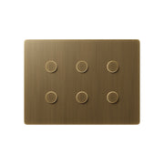 Lutron Alisse Lighting & Shading Wall Keypads (3-Column, 2-Button)