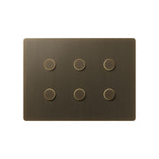 Lutron Alisse Lighting & Shading Wall Keypads (3-Column, 2-Button)