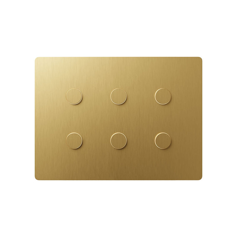 Lutron Alisse Lighting & Shading Wall Keypads (3-Column, 2-Button)