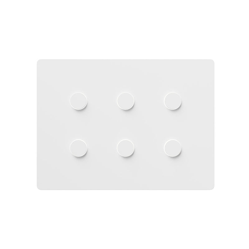 Lutron Alisse Lighting & Shading Wall Keypads (3-Column, 2-Button)