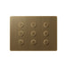 Lutron Alisse Lighting & Shading Wall Keypads (3-Column, 3-Button)