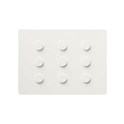 Lutron Alisse Lighting & Shading Wall Keypads (3-Column, 3-Button)