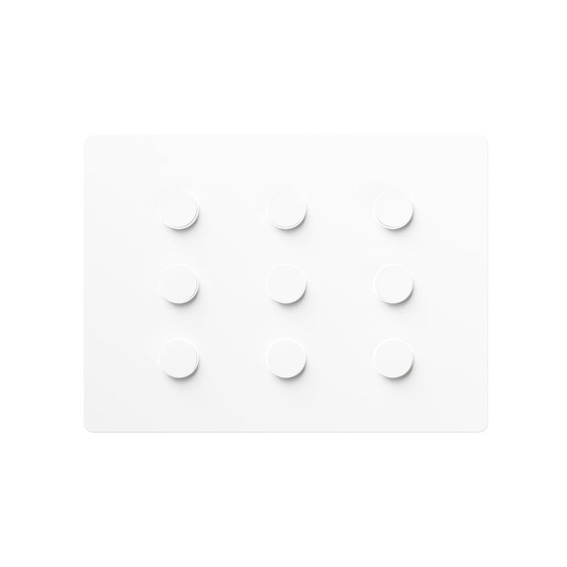 Lutron Alisse Lighting & Shading Wall Keypads (3-Column, 3-Button)