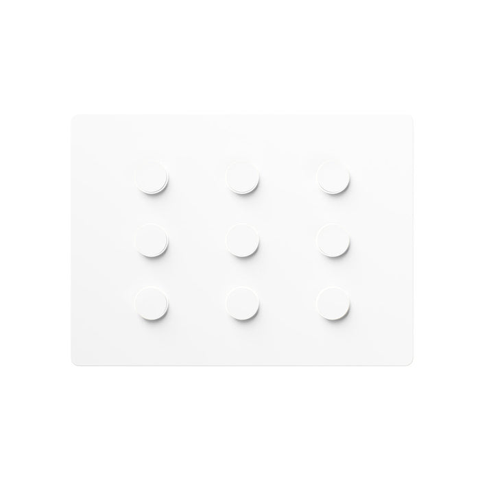 Lutron Alisse Lighting & Shading Wall Keypads (3-Column, 3-Button)