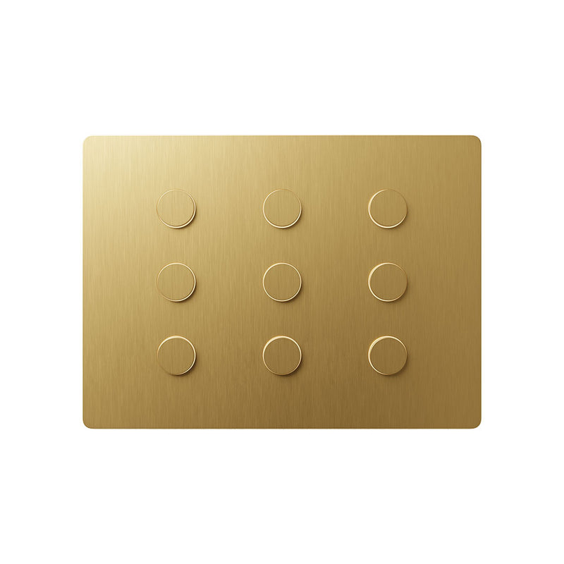 Lutron Alisse Lighting & Shading Wall Keypads (3-Column, 3-Button)