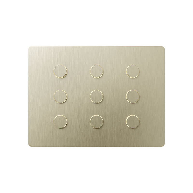 Lutron Alisse Lighting & Shading Wall Keypads (3-Column, 3-Button)
