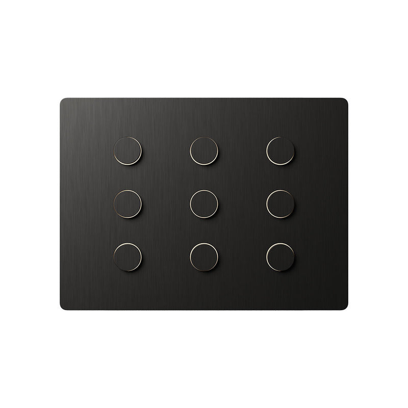 Lutron Alisse Lighting & Shading Wall Keypads (3-Column, 3-Button)