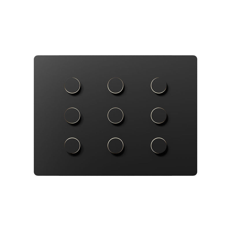 Lutron Alisse Lighting & Shading Wall Keypads (3-Column, 3-Button)