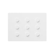 Lutron Alisse Lighting & Shading Wall Keypads (3-Column, 3-Button)