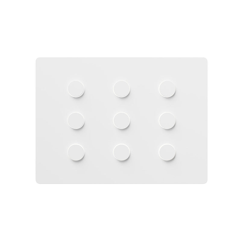 Lutron Alisse Lighting & Shading Wall Keypads (3-Column, 3-Button)
