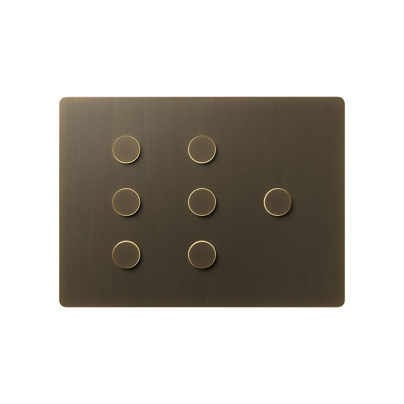 Lutron Alisse Lighting & Shading Wall Keypads (3-Column, 3-Button/1-Button)