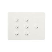 Lutron Alisse Lighting & Shading Wall Keypads (3-Column, 3-Button/1-Button)