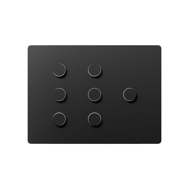 Lutron Alisse Lighting & Shading Wall Keypads (3-Column, 3-Button/1-Button)