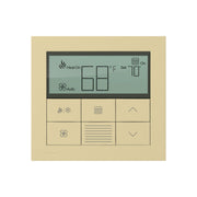 Lutron Palladiom Thermostat, wall-mounted, part of the HomeWorks QS system by Lutron, with minimalist design and premium...