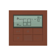 Lutron Palladiom Thermostat, wall-mounted, part of the HomeWorks QS system by Lutron, with minimalist design and premium...